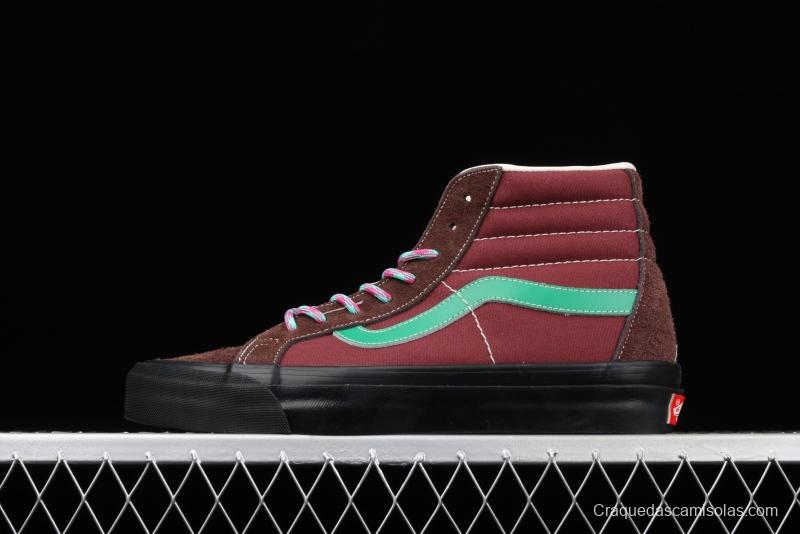 Vans Vault OG SK8-Hi Lx Vansky top casual board shoes VN0A4BVBTIX