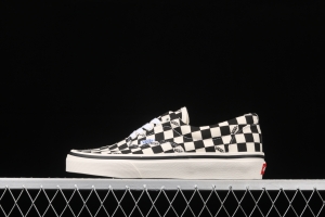 Vans Vault OG Era Lx Vance 20ss high-end branch line black and white checkerboard letter low-top canvas board shoes VN0A4BV4R6R