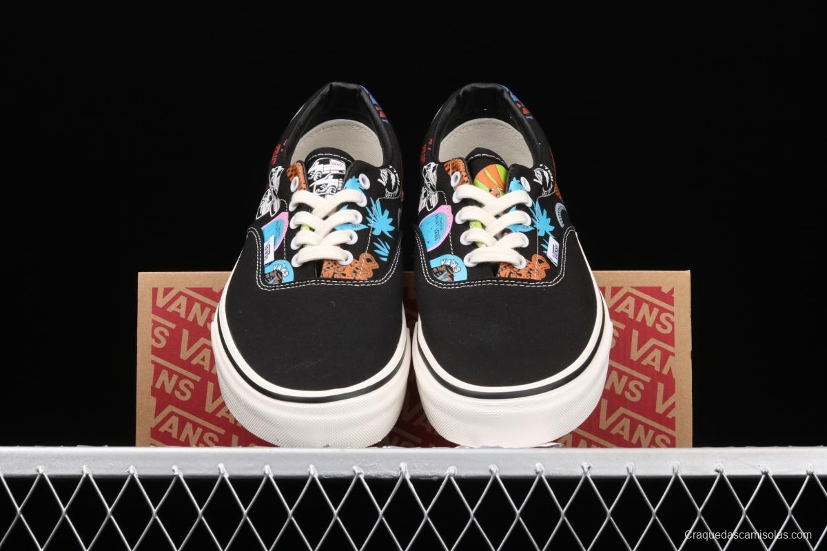 Vans Era Handcrafted Shoes For Cool Feet Anaheim handmade graffiti pictorial VN-0OZDGEX