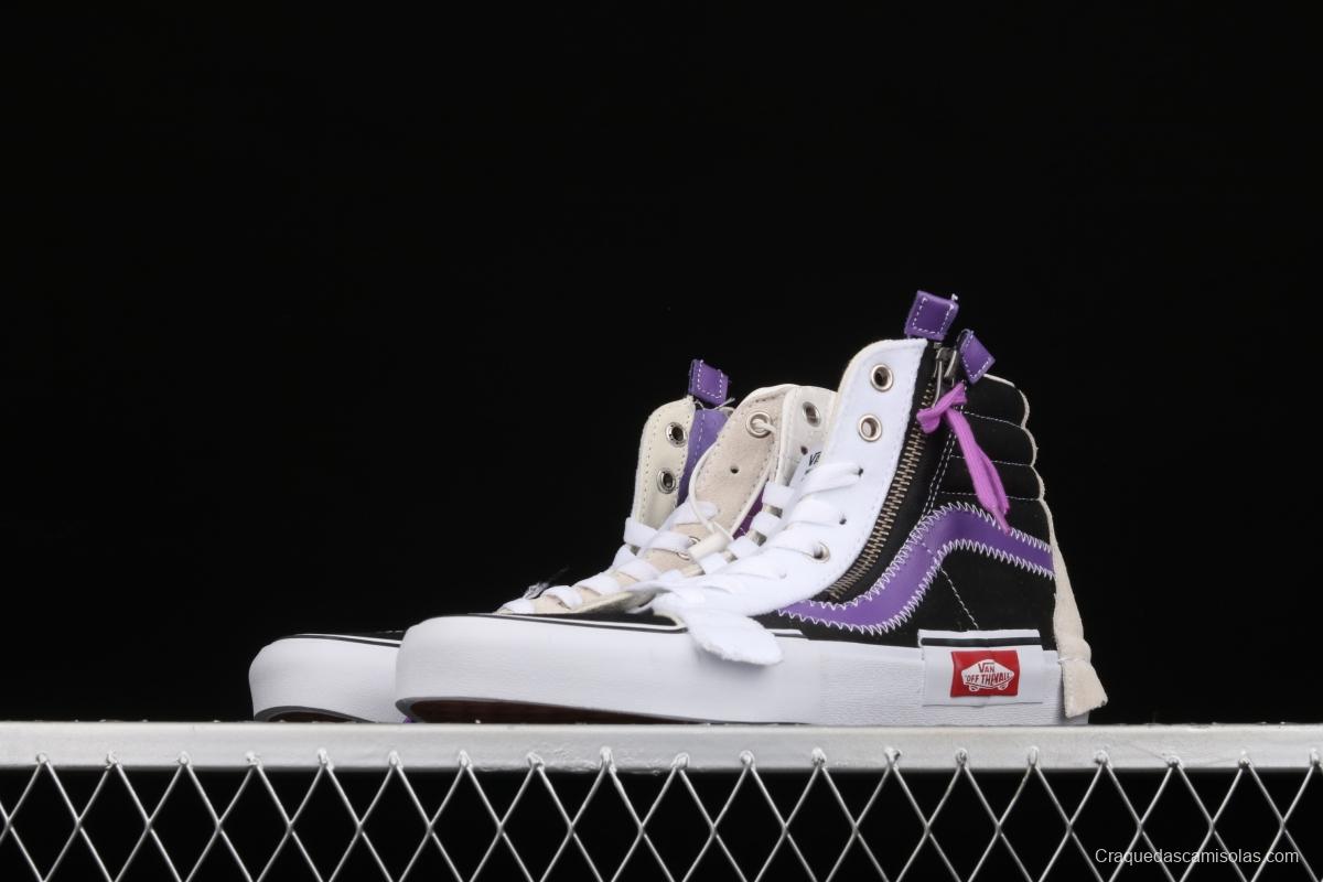 Vans SK8-Hi deconstructs 3. 0 spliced Vulcanized Board shoes VN0A3WM15F5