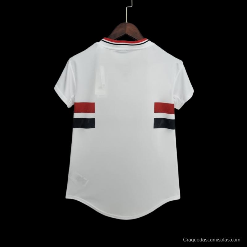 22/23 São Paulo Woman Home  Soccer Jersey