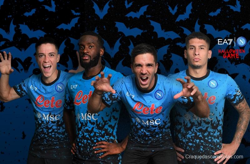 22/23 SSC Napoli EA7 Halloween Jersey