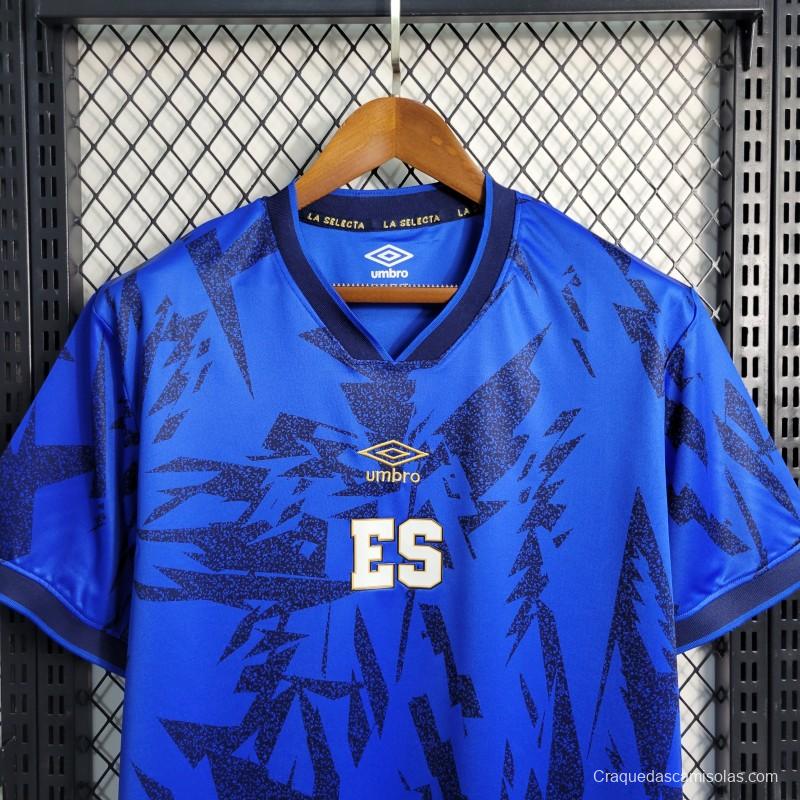 2023 El Salvador Home Soccer Jersey