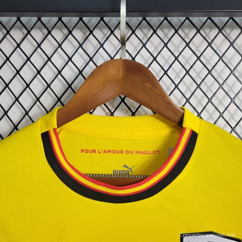 23/24 RC Lens Home Jersey