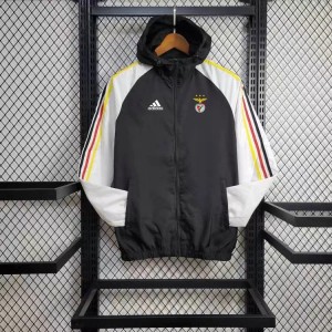 24/25 Benfica Black/White Windbreaker