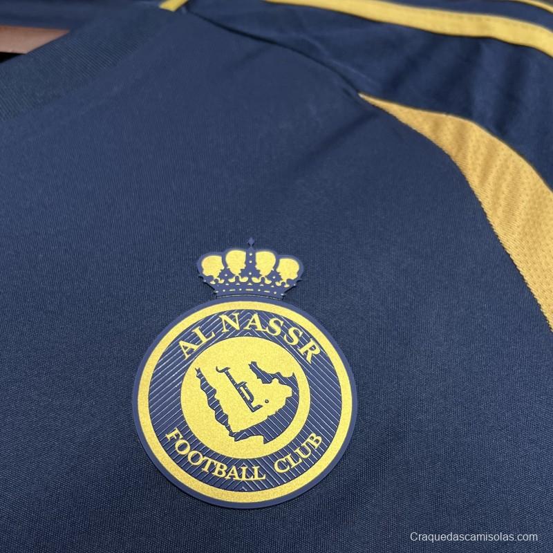 24/25 Al-Nassr Away Black Jersey