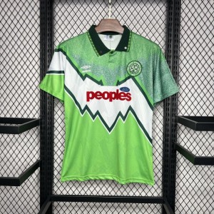 Retro 91/92 Celtic Away Green Jersey