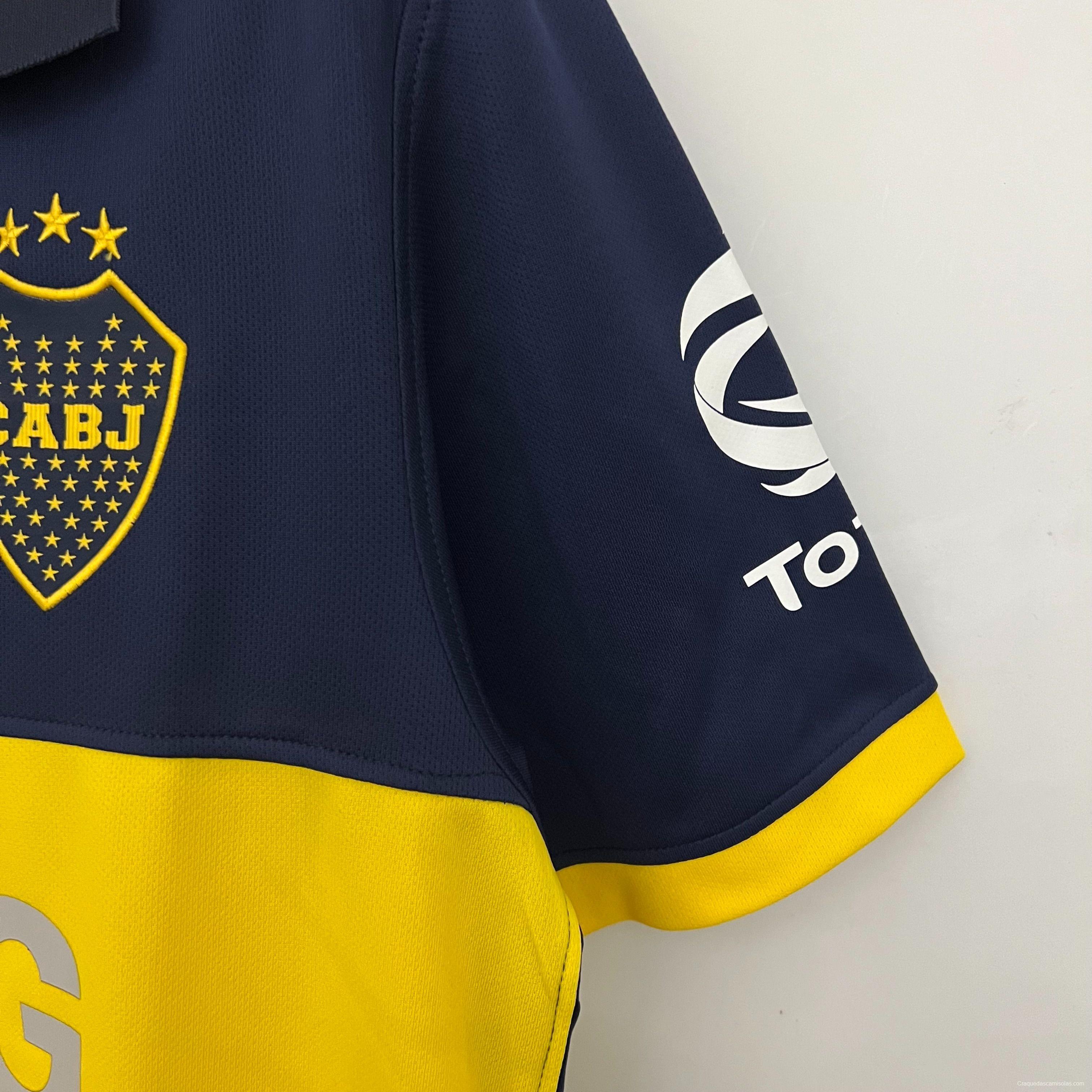 Retro 09/10 Boca Juniors Home Jersey