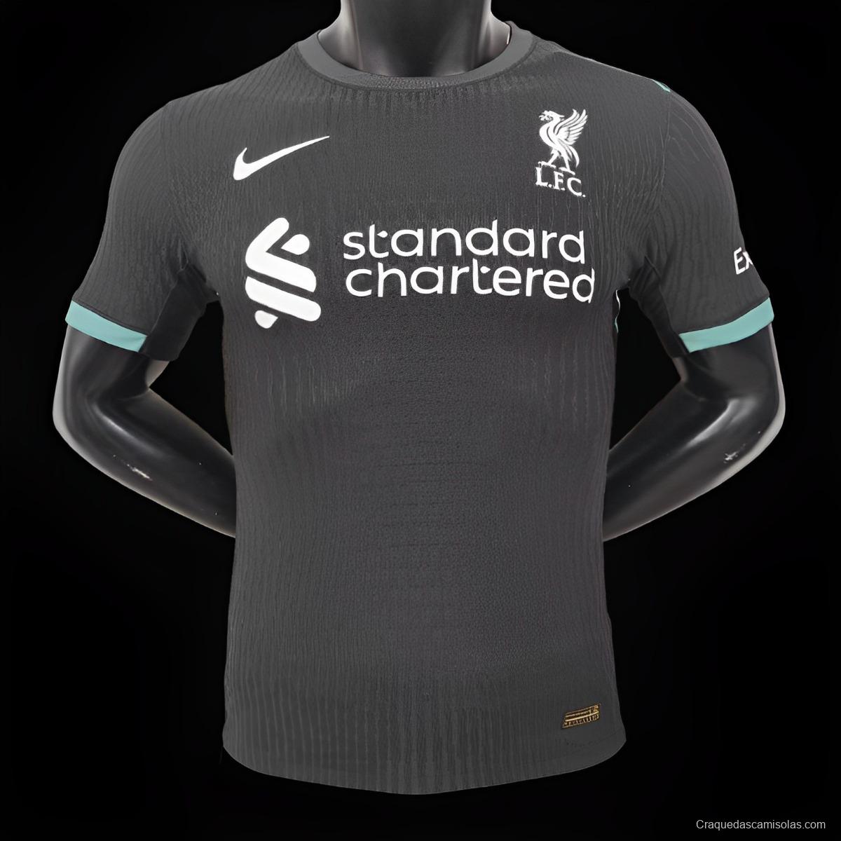 Player Version 24/25 Liverpool Black Away Jersey